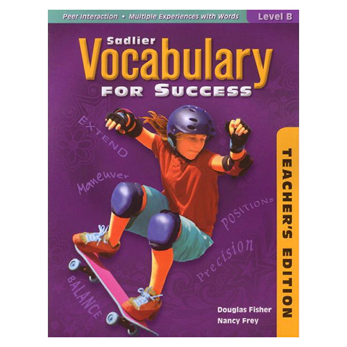 Sadlier Vocabulary for Success Grade 07 Level B Teacher&#039;s Edition