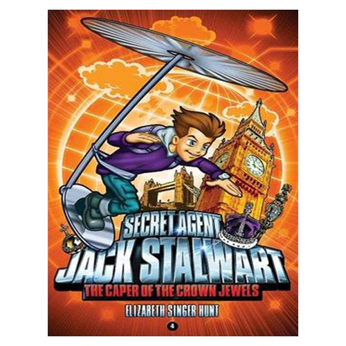 Secret Agent Jack Stalwart #04 / The Caper of the Crown Jewels : England