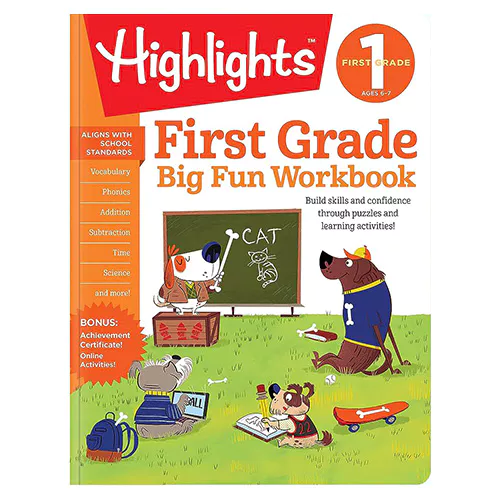 Highlights First Grade Big Fun Workbook (Grade 1)