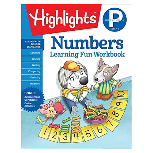 Highlights Preschool Numbers Learning Fun Workbook (Grade Pre-K)