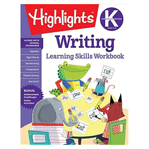 Highlights Kindergarten Writing Learning Fun Workbook (Grade K)