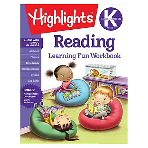 Highlights Kindergarten Reading Learning Fun Workbook (Grade K)