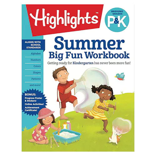 Highlights Summer Big Fun Workbook (Bridging Grade P &amp; K)