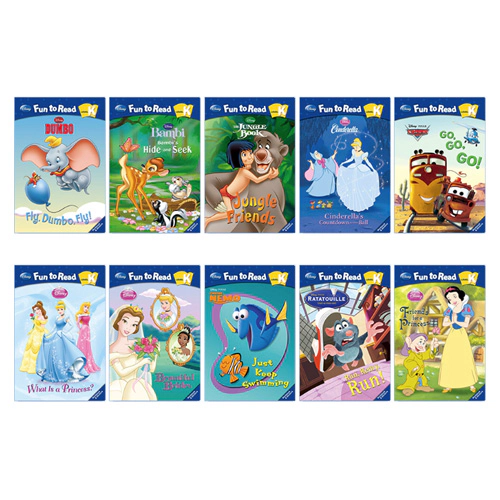 Disney Fun to Read, Learn to Read! K단계 Book Full Set (10종)
