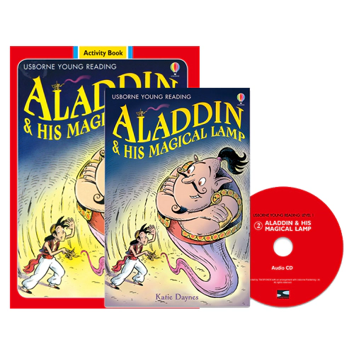 Usborne Young Reading Workbook Set 1-02 / Aladdin &amp; His Magical Lamp