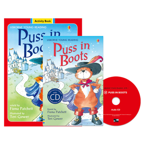 Usborne Young Reading Workbook Set 1-15 / Puss in Boots