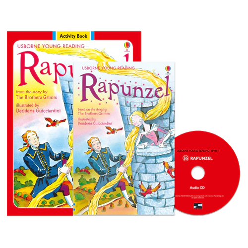 Usborne Young Reading Workbook Set 1-16 / Rapunzel