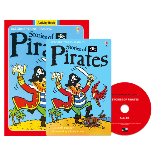 Usborne Young Reading Workbook Set 1-23 / Stories of Pirates