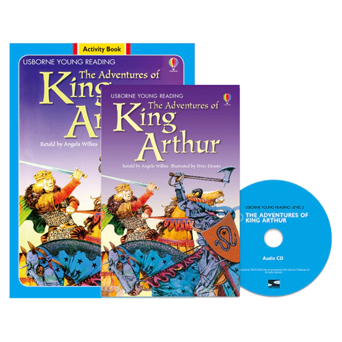 Usborne Young Reading Workbook Set 2-01 / The Adventures of King Arthur
