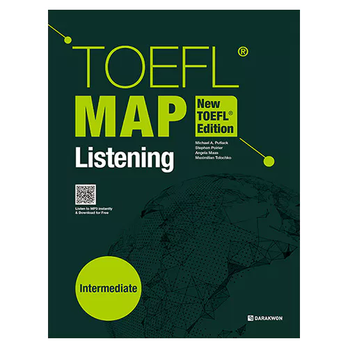 TOEFL MAP Intermediate / Listening Student&#039;s Book with Answer Key (2022) (New TOEFL Edition)