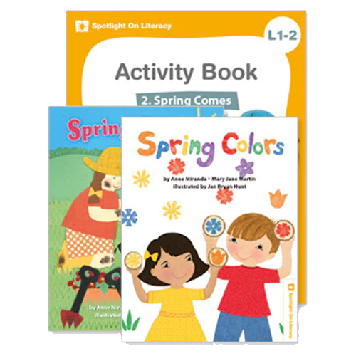 New Spotlight On Literacy 1-02 Set / Spring Comes (StoryBooks(2)+Activity Books+E-Book+App) (2nd Edtion)
