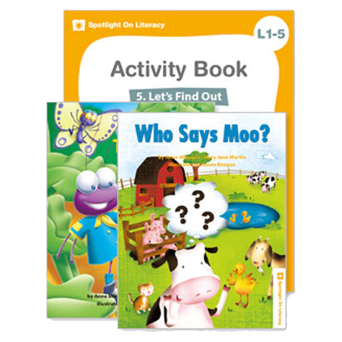 New Spotlight On Literacy 1-05 Set / Let&#039;s Find Out (StoryBooks(2)+Activity Books+E-Book+App) (2nd Edtion)