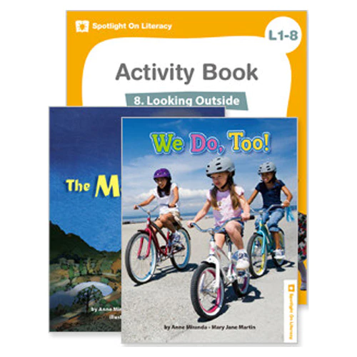 New Spotlight On Literacy 1-08 Set / Look Outside (StoryBooks(2)+Activity Books+E-Book+App) (2nd Edtion)