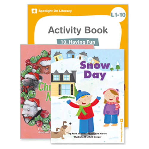 New Spotlight On Literacy 1-10 Set / Having Fun (StoryBooks(2)+Activity Books+E-Book+App) (2nd Edtion)