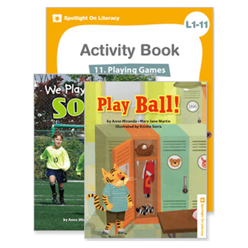 New Spotlight On Literacy 1-11 Set / Playing Game (StoryBooks(2)+Activity Books+E-Book+App) (2nd Edtion)