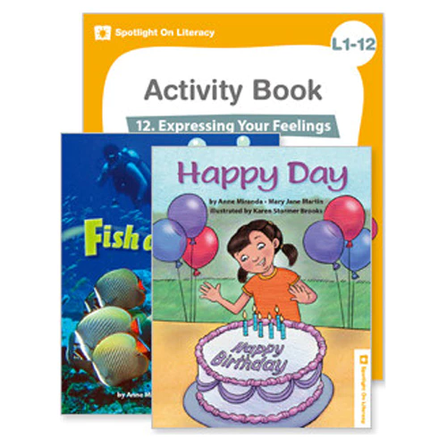 New Spotlight On Literacy 1-12 Set / Express Your Feelings (StoryBooks(2)+Activity Books+E-Book+App) (2nd Edtion)