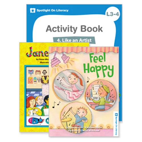New Spotlight On Literacy 3-04 Set / Like an Artist (StoryBooks(2)+Activity Books+E-Book+App) (2nd Edtion)
