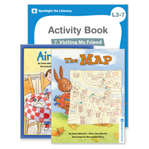 New Spotlight On Literacy 3-07 Set / Visiting My Friend (StoryBooks(2)+Activity Books+E-Book+App) (2nd Edtion)