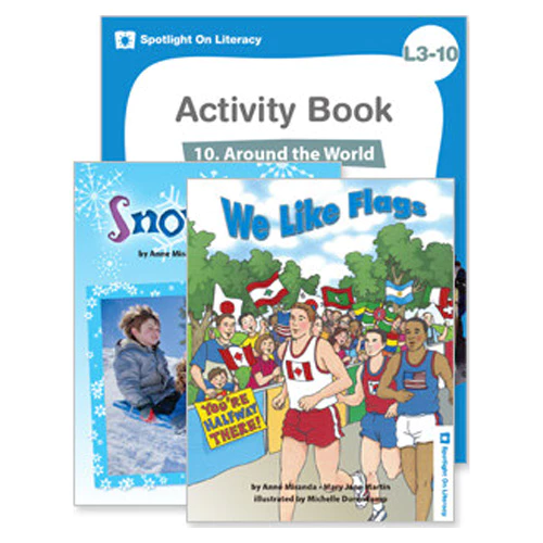 New Spotlight On Literacy 3-10 Set / Around the World (StoryBooks(2)+Activity Books+E-Book+App) (2nd Edtion)