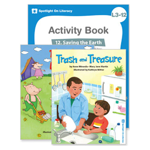 New Spotlight On Literacy 3-12 Set / Saving the Earth (StoryBooks(2)+Activity Books+E-Book+App) (2nd Edtion)