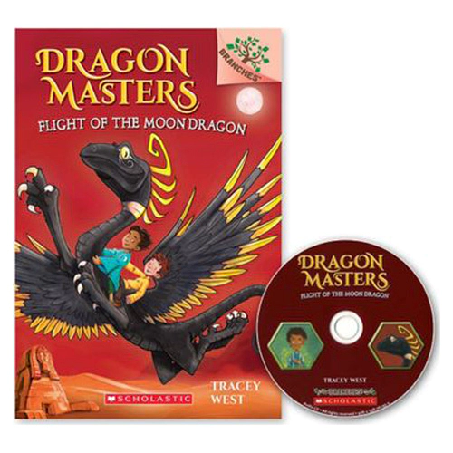 Dragon Masters #06 / Flight of the Moon Dragon (with CD &amp; Storyplus QR) New