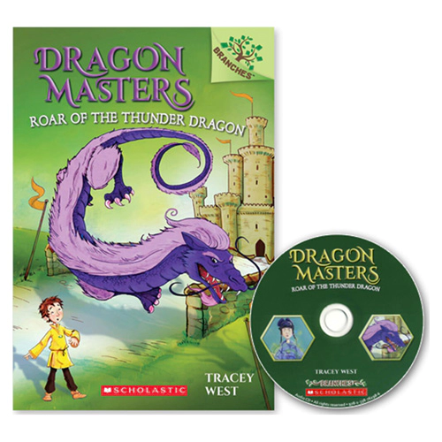 Dragon Masters #08 / Roar of the Thunder Dragon (with CD &amp; Storyplus QR) New