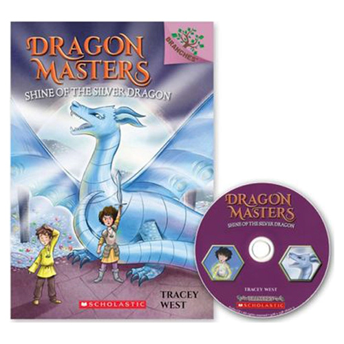 Dragon Masters #11 / Shine of the Silver Dragon (with CD &amp; Storyplus QR) New