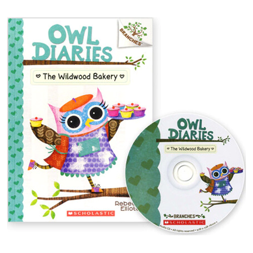 Owl Diaries #07 / The Wildwood Bakery (with CD &amp; Storyplus QR) New