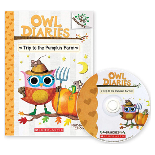 Owl Diaries #11 / The Trip to the Pumpkin Farm (with CD &amp; Storyplus QR) New