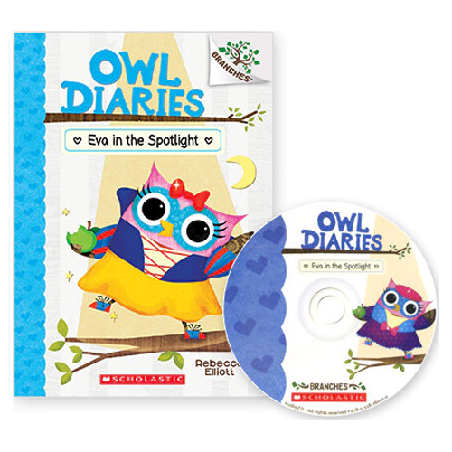 Owl Diaries #13 / Eva in the Spotlight (with CD &amp; Storyplus QR) New