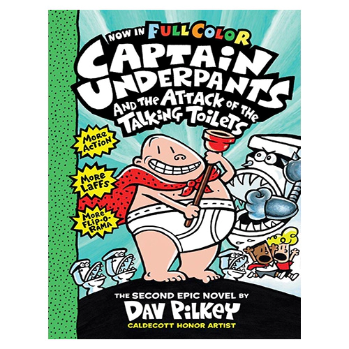 Captain Underpants #02 / Captain Underpants and the Attack of the Talking Toilets (Color Edition)