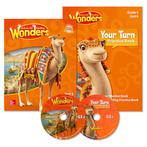 Wonders Grade 3.5 Reading / Writing Workshop &amp; Your Turn Practice Book with QR