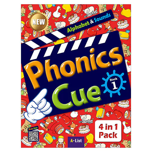 Phonics Cue 1 Student&#039;s Book with Workbook &amp; Activity Worksheet+App (NEW 2023)