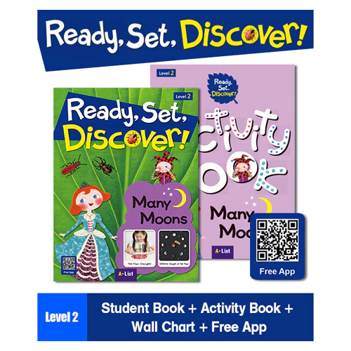 Ready, Set, Discover! Level 2 Set / Many Moons with App QR (2023)