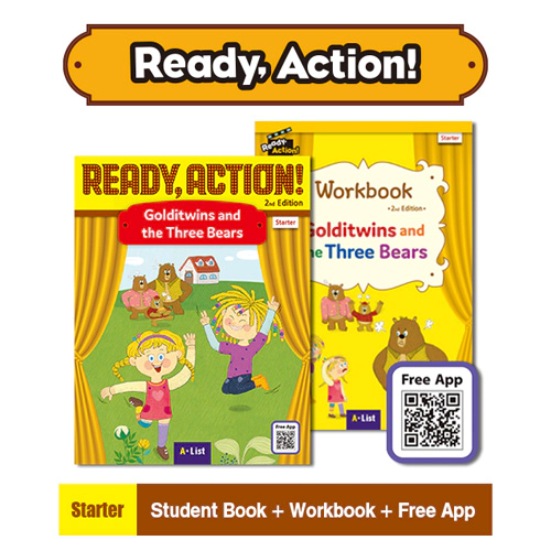 Ready Action Starter Set / Golditwins and The Three Bears (2nd Edition)(2023)