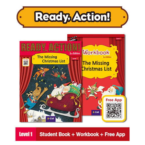 Ready Action 1 Set / The Missing Christmas List (2nd Edition)(2023)