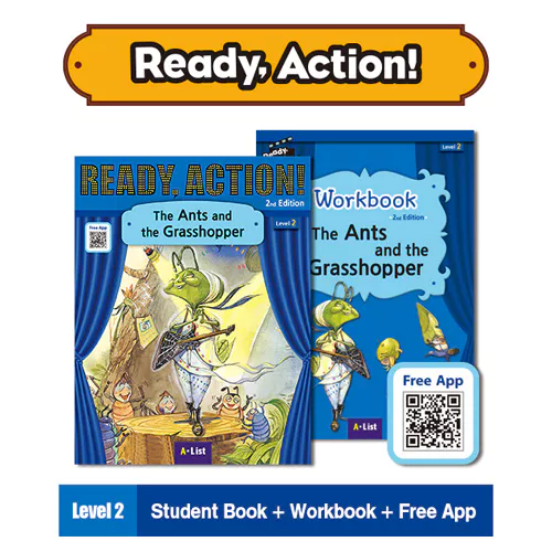 Ready Action 2 Set / The Ants and the Grasshopper (2nd Edition)(2023)